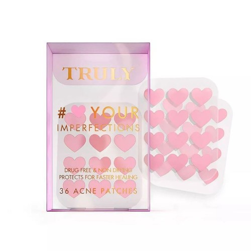 *36-Pieces* Truly #Heart Love Your Imperfections Acne Blemish Patches - 第 1/4 張圖片
