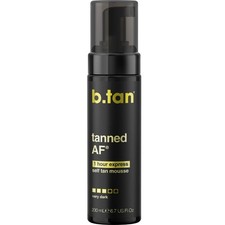 b.tan Dark Self Tanner Mousse  Get Tanned - 6.7 Fl Oz Pack of 1 , Very