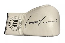 Lennox Lewis Hand Signed Boxing Glove By Heavy Weight Champion With Coa