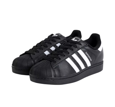 adidas OG Superstar II BLACK WHITE CLASSIC SHELL TOE size men’s 