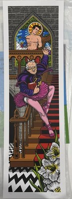 Vicar In A Tutu Print - Signed by Sean Cliver