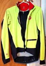 Castelli Alpha Double Layer Winter Cycling Jacket Rosso Corsa  L High-Viz Yellow