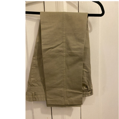 Trillion Beige Mid-Weight Khakis Pants for Men 32x30   NWOT   RETAIL $700