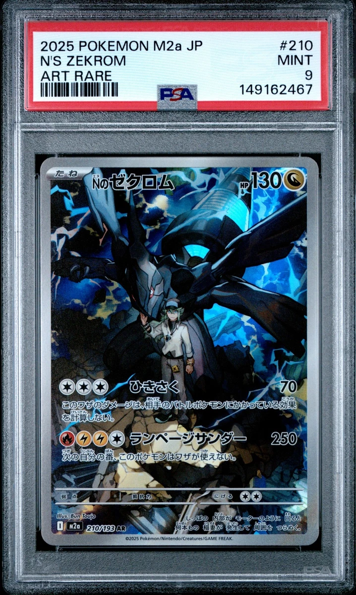 Zekrom Pokémon TCG Professional Sports Authenticator (PSA