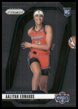 Aaliyah Edwards Rookie RC 2024 Panini Prizm WNBA #142 Washington Mystics