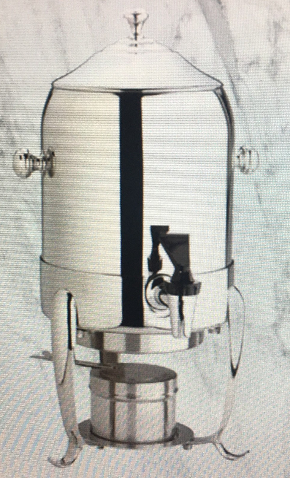 All Clad Coffee Urn Hot Beverage Dispenser Stainless Steel Coffee Tea