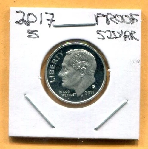 Gem 2017-S Proof Ultra-Cameo Silver Roosevelt Dime - Free Shipping
