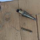 Vintage Brass Plumb Bob - Heavy and Sturdy - 4.25"