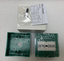 (NEW) Green Resettable Surface Mount Break Glass