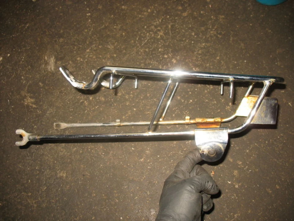 Portaequipajes trasero Yamaha LC50 Champ LC 50 80 Foto 4 de 4