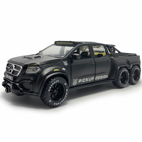 1/28 X-Class 6x6 Pickup Truck Model Car Diecast Toy Vehicle Boys Toys Kids Gifts - Picture 9 of 21