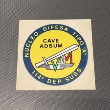 Vecchio Adesivo aeronautica militare