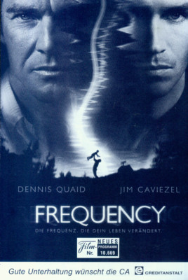 Neues Filmprogramm Nr. 10669 - Frequency (04 Seiten)