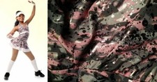 Adult Medium Metallic Camo Jazz Tap Dance Costume Hop Hop
