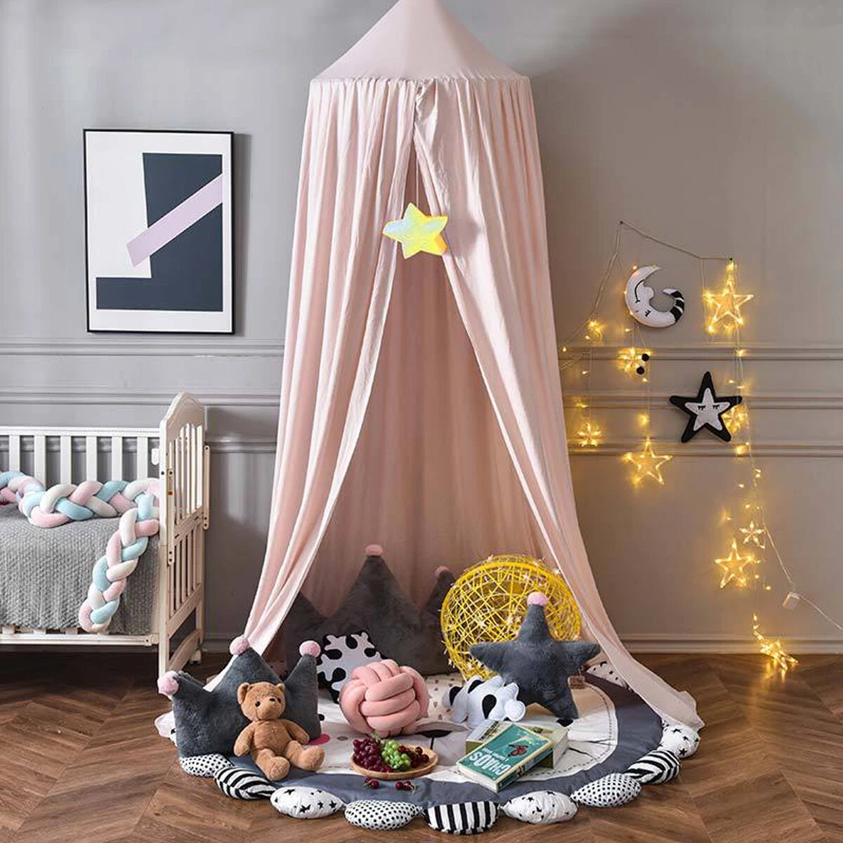 Hanging top bed tent