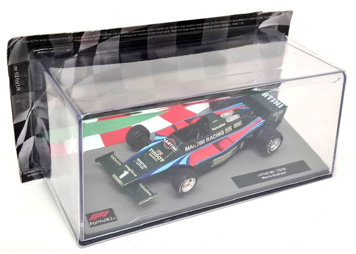 Atlas 1/43 - Lotus 80 1979 Mario Andretti Essex Martini Atlas 1/43 - Lotus 80 1979 Mario Andretti Essex Martini