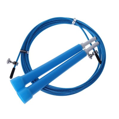 New Adjustable Ultra Speed Steel Cable Wire Skipping Skip Jump Rope