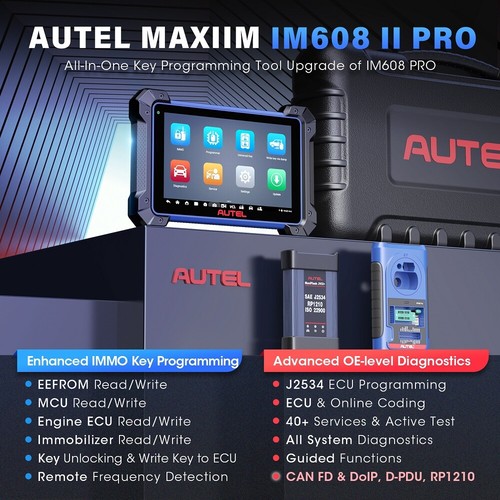 Autel MaxiIM IM608 II(IM608 PRO II) k Programming Car Diagnostic Scanner - Picture 62 of 71