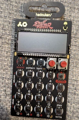 Teenage Engineering Po-133 Pocket Operator Street Fighter Teenage Engineering Po-133 Pocket Operator Street Fighter
