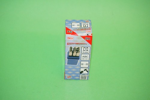 BGS Einschlagbuchstaben Schlagbuchstaben Schlagzahlen Stern 2-12 mm - Auswahl - Bild 10 von 32