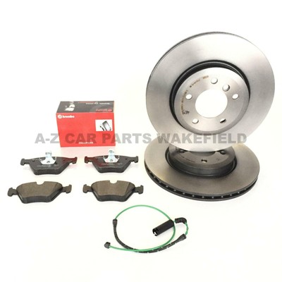 BMW 330D 330Ci 330i COUPE SALOON BREMBO BRAKE PADS FRONT REAR WITH SENSORS
