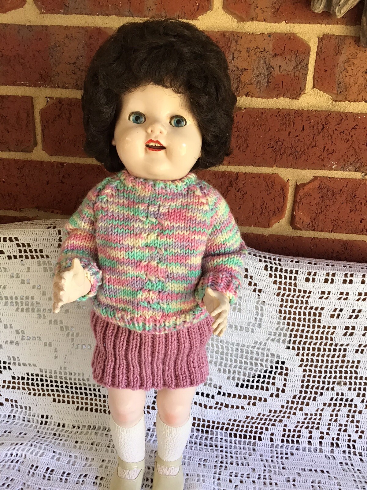 VINTAGE 21 INCH PEDIGREE WALKING DOLL MADE IN ENGLAND. eBay