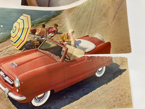 Hudson Metropolitan vintage dealer sales advertising brochure circa 1950's  - Picture 4 of 7