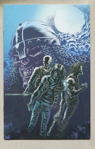 Blood, Skulls & Chrome #1 NM  VARIANT  Second Sight Publishing   D8