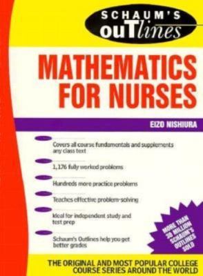 Schaum's Outline of Mathematics for Nurses by Eizo Nishiura