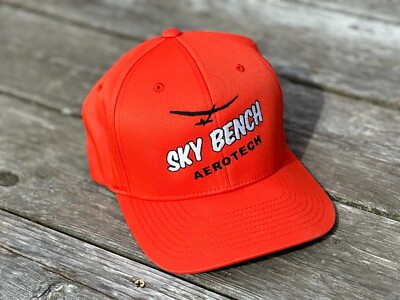 Sky Bench Flex Fit All Orange NATS Hat - Balsa Flyers RC Sailplane Builders