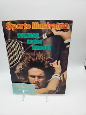 Sports Illustrated Tennis JIMMY CONNORS Sept 18 1978 HAS LABEL