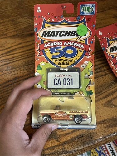 Matchbox Across America 50th Birthday Texas DODGE DAKOTA NEW - Picture 12 of 17