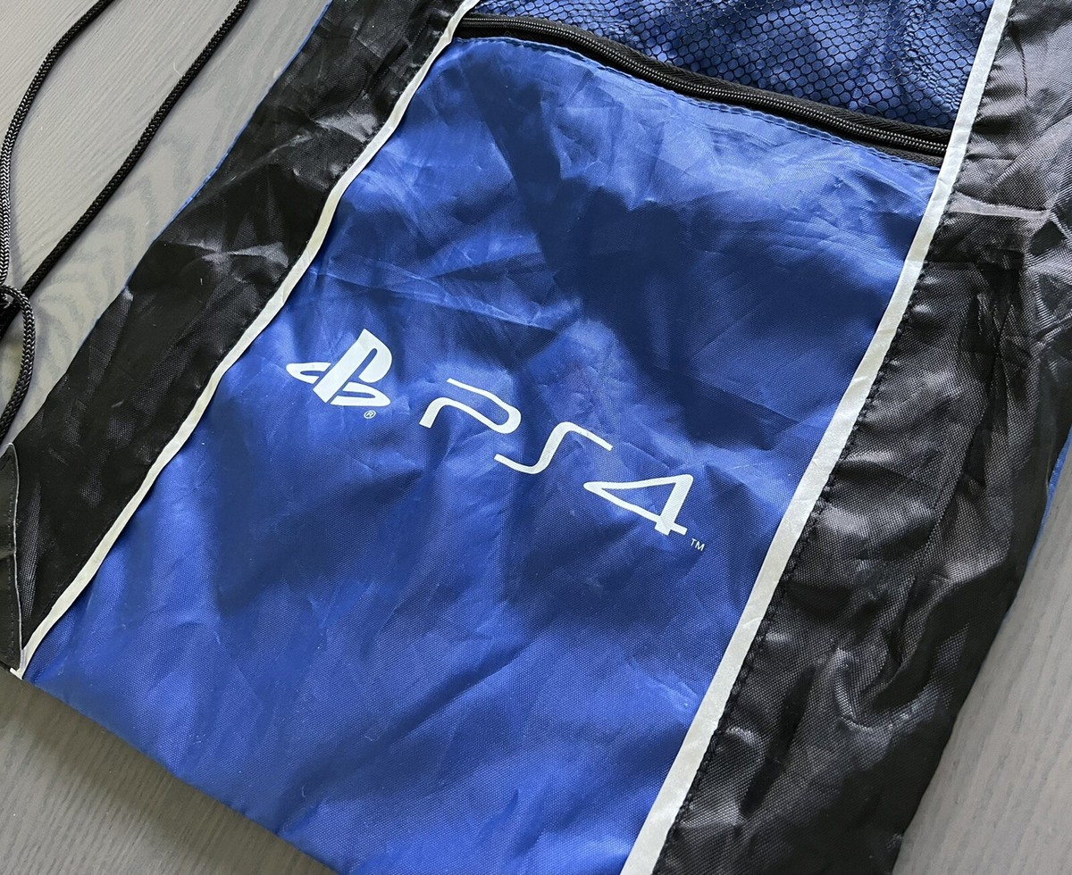 PlayStation Experience 2017 PSX | PS4 Logo Drawstring Cinch Bag