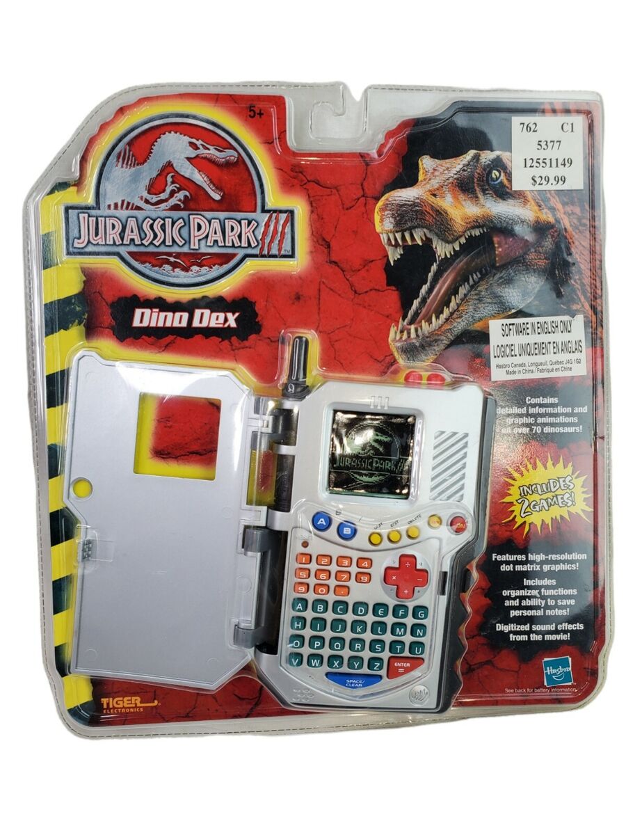Vintage Jurassic Park III Dino Dex 2001 Tiger Electronics | eBay Vintage Jurassic Park III Dino Dex 2001 Tiger Electronics | eBay