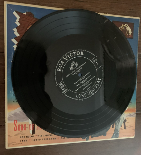 Sons of the Pioneers RCA Victor Records LPM 3032 Cowboy Classics - Picture 9 of 10