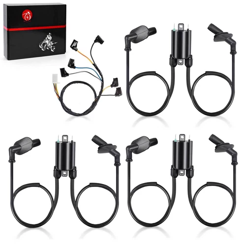 3x Ignition coil + Sub-wire for Honda GL1500 A SE I Goldwing 1500 1989 1999-2000 - Bild 6 von 11
