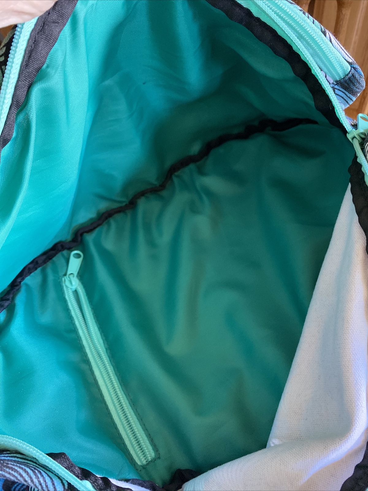 Htf Kavu Rope Bag Ocean Wave Great Condition Gem