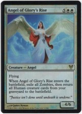 Angel of Glory's Rise 2012 Avacyn Restored FOIL White Rare Creature MTG NM AZ1