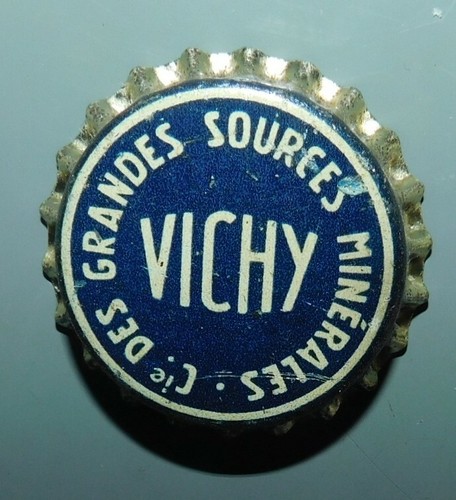 LOT DE 10 ANCIENNES CAPSULES NEUVES DES EAUX MINERALES VICHY . BOUCHON BOUTEILLE - Bild 2 von 6