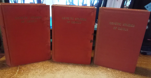 Genetic Studies of Genius - Vol I, II & III - HC - Stanford University - 1926 - Imagen 2 de 15