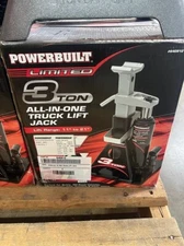 3 Ton Bottle Jack Stand for Truck SUV RV Garage Safety Folding Hydraulic Lift