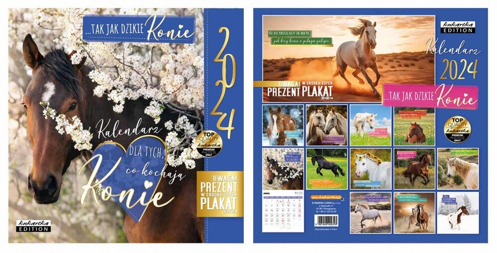 5901924414353 Классические ОТКРЫТКИ Q KONIE PASSION от Kalendarz 3490₽
