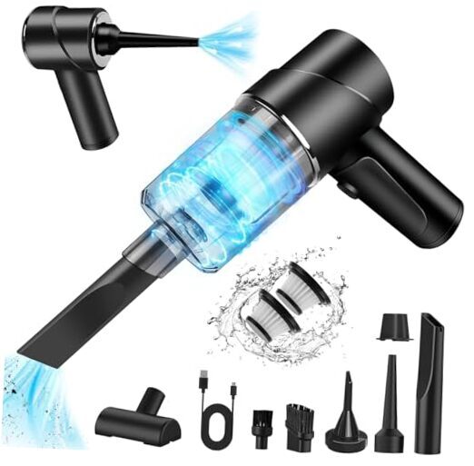 Handheld Vacuum Cordless Cleaner, Car Vacuum Portable Cordless, 12000PA Hand-image