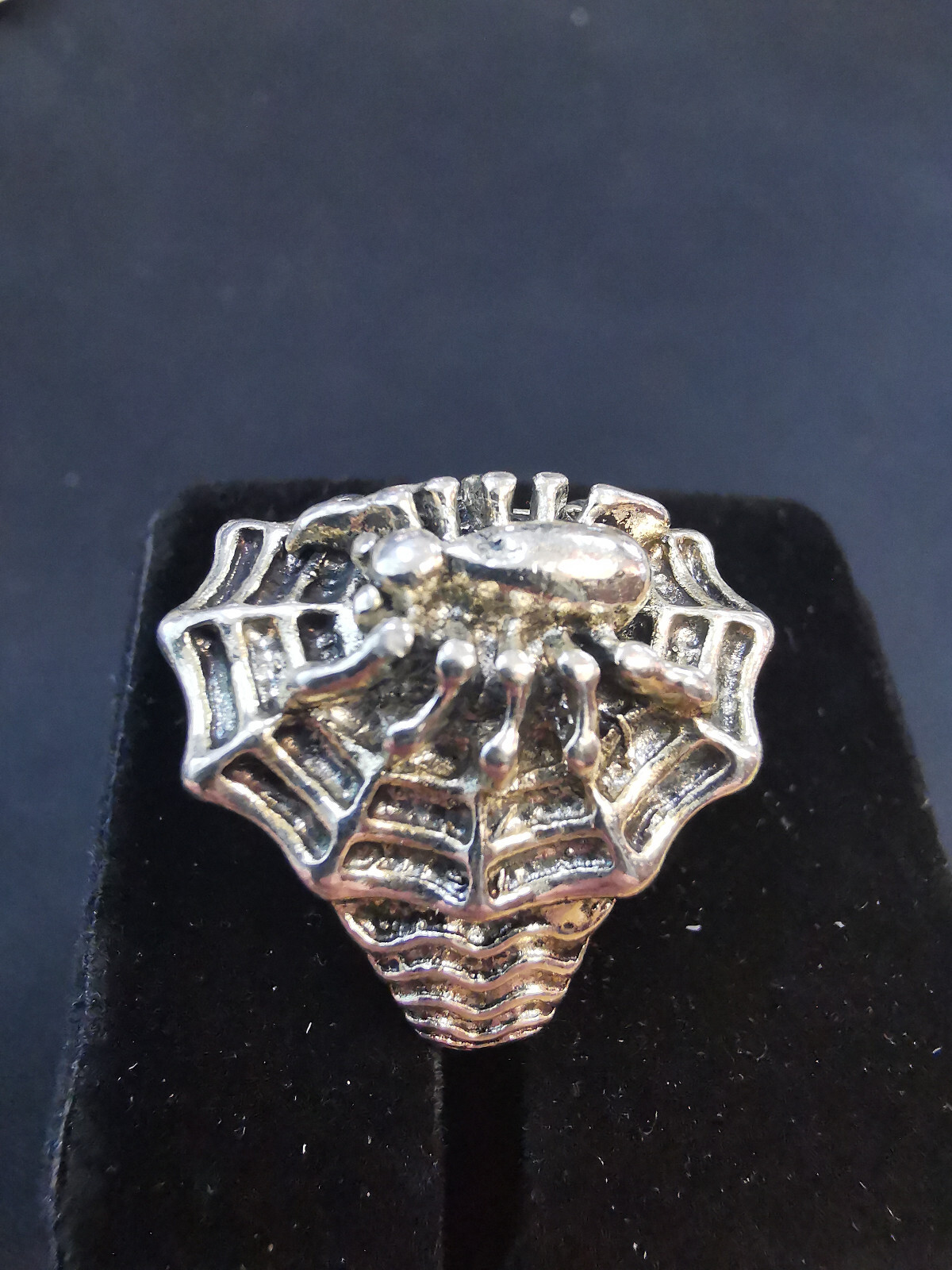 Ring with spyder, spider ring, solid large, size … - image 2