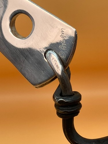Coltello topo e formaggio in argento firmato Michael Aram tono oro - Foto 12 di 13