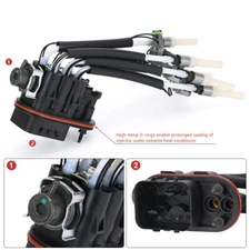 6 Cylinder FJ503 Spider Fuel Injector Assembly For Trucks Vortec 4.3L 1996-2002