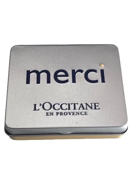 L'Occitane Happy Hands Crema de Manos Trío Caja de Lata Nuevo Foto 2 de 2