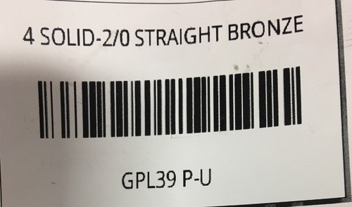 GPL39 PENN-UNION 4 SOLID-2/0 STRAIGHT BRONZE GROUND CLAMP CONNECTOR PARA COBRE C - Imagen 4 de 4