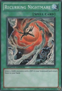 Recurring Nightmare - GLD4-EN041 - Common - Limited Edition x3 - Lightly Played