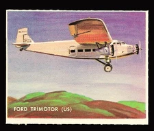 Ford Trimotor Cinderella Poster Stamp - Plane